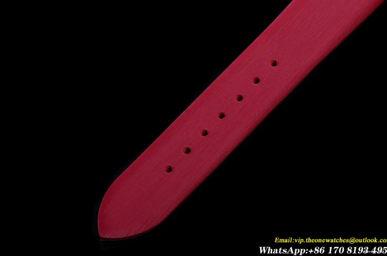Dial Quartz 25.5mm RG SA F1F Tank White Red - Cartier Louis 0513